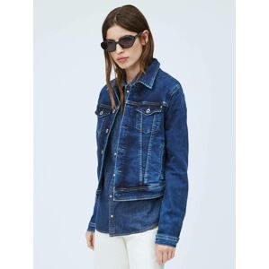 Pepe Jeans dámská modrá džínová bunda Core - S (000)